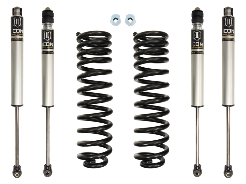 2017-2019 Ford F-250/F-350 Super Duty 4WD Diesel 2.5 Inch Lift Stage 1 Suspension System Icon Vehicle Dynamics