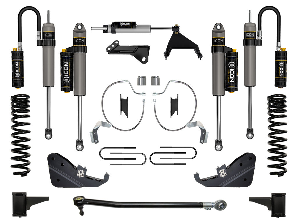 2023-2025 Ford F-250/F-350 Super Duty 4WD Diesel 4.5 Inch Lift Stage 5 Suspension System Icon Vehicle Dynamics