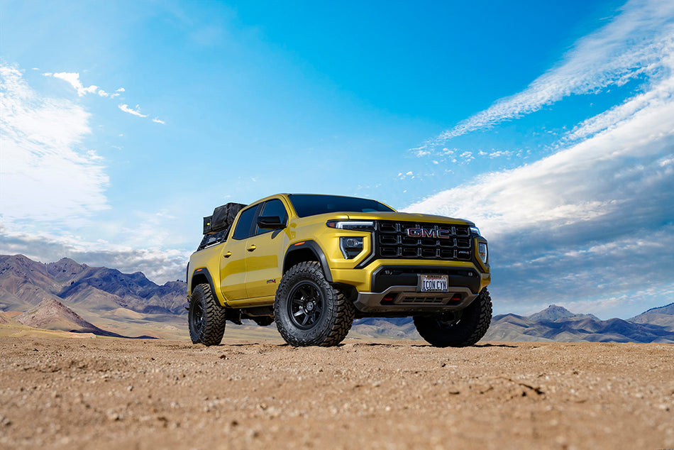 2023-2024 Gmc Canyon AT4 Denali & Elevation/Chevrolet Colorado Trail Boss 1.75-2.5 Inch Lift Stage 2 Suspension System W/ Tubular Upper Control Arms Icon Vehicle Dynamics