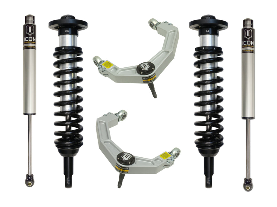 09-13 Ford F150 4WD 0-2.63 Inch Stage 2 Suspension System W Billet UCA Icon Vehicle Dynamics