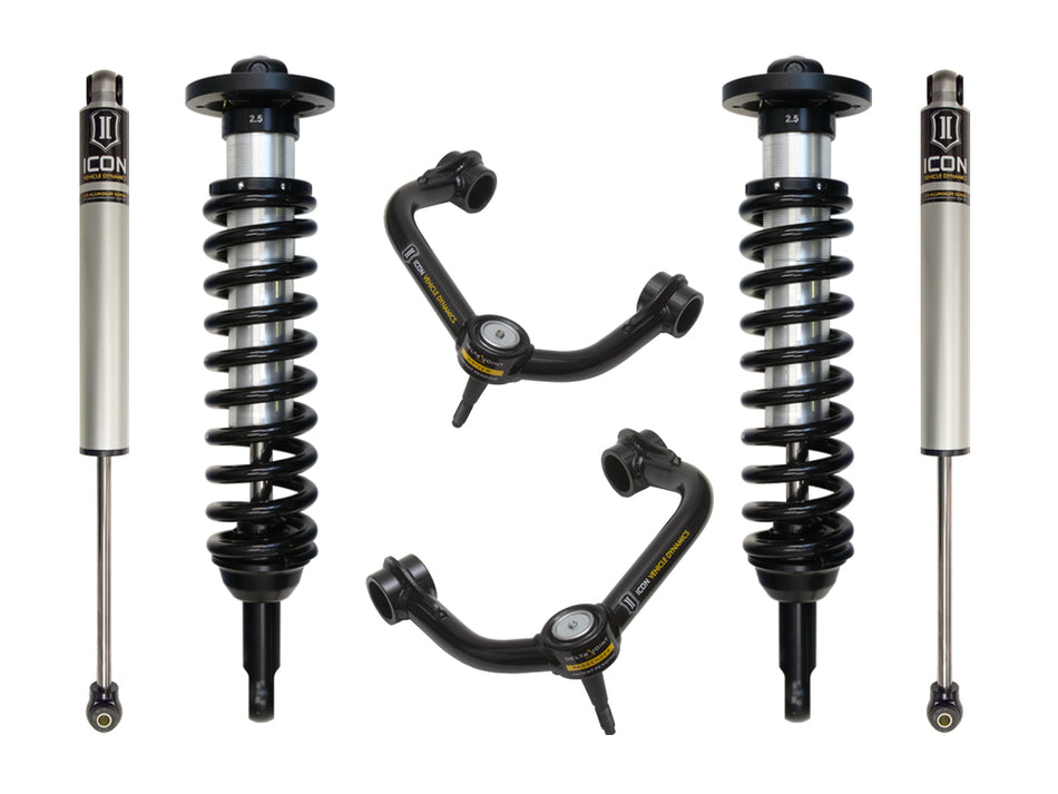 09-13 Ford F150 4WD 0-2.63 Inch Stage 2 Suspension System W Tubular UCA Icon Vehicle Dynamics