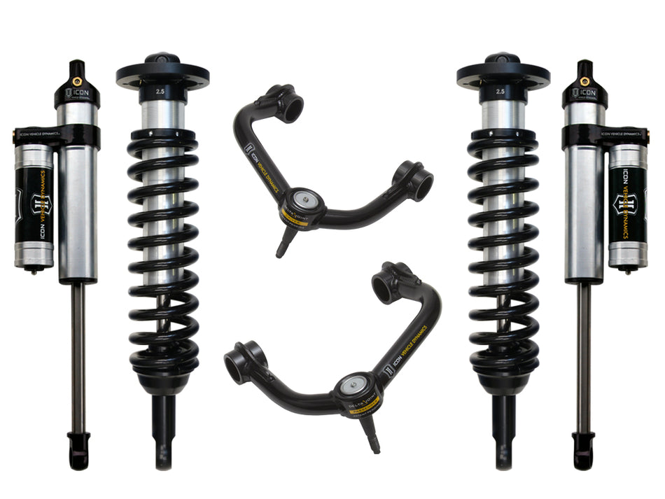 09-13 Ford F150 4WD 0-2.63 Inch Stage 3 Suspension System W Tubular UCA Icon Vehicle Dynamics