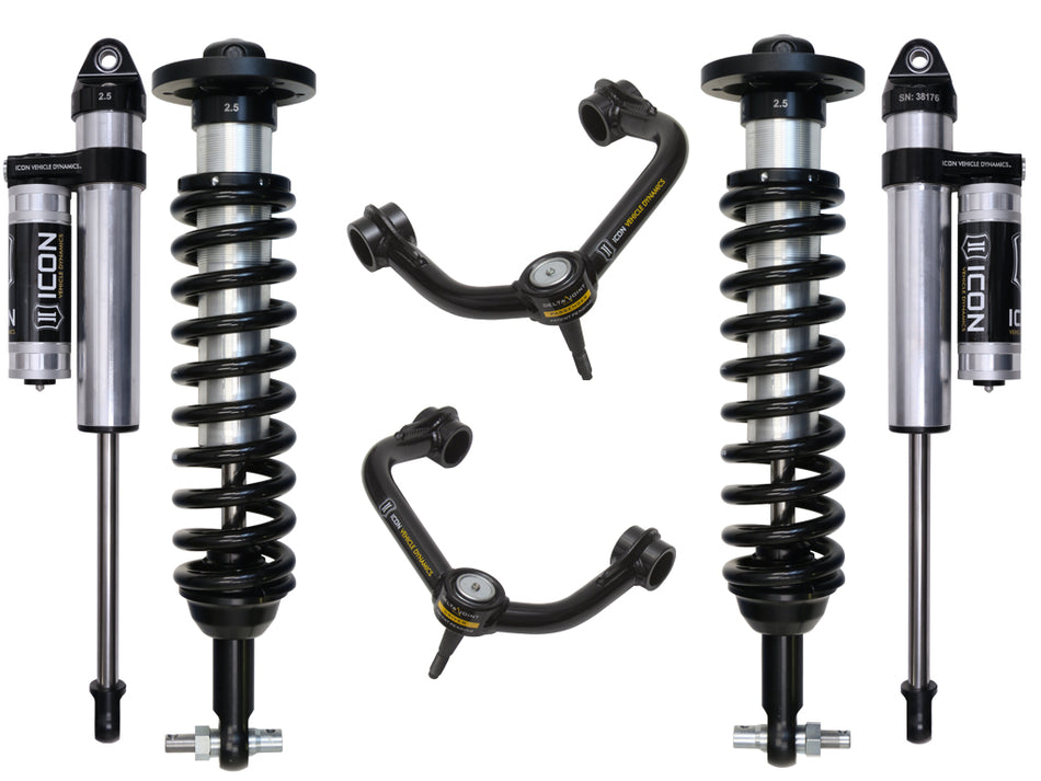 2015-2020 Ford F150 4WD 0-2.63 Inch Stage 3 Suspension System W Tubular UCA Icon Vehicle Dynamics