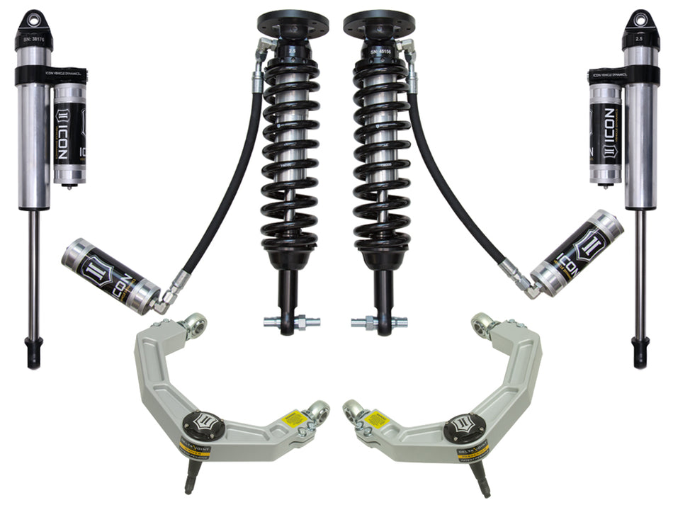 2015-2020 Ford F150 4WD 2-2.63 Inch Stage 4 Suspension System W Billet UCA Icon Vehicle Dynamics