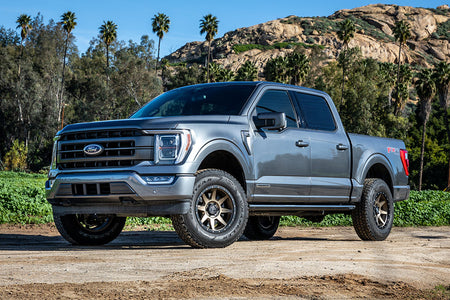2021-2024 Ford F-150 4WD 2.75-3.5 Inch Lift Stage 1 Suspension System Billet Icon Vehicle Dynamics