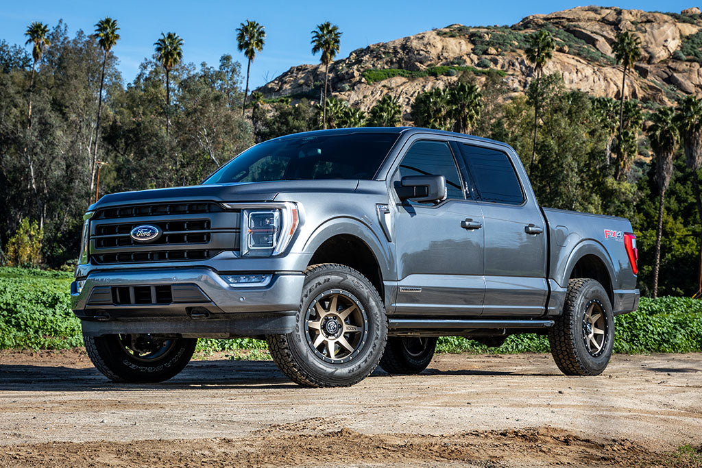2021-2024 Ford F-150 4WD 2.75-3.5 Inch Lift Stage 3 Suspension System Billet Icon Vehicle Dynamics