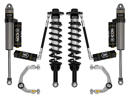 2021-2024 Ford F-150 4WD 2.75-3.5 Inch Lift Stage 3 Suspension System Billet Icon Vehicle Dynamics