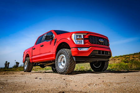 2021-2024 Ford F-150 4WD 3.5-4.5 Inch Lift Stage 3 Suspension System Billet Icon Vehicle Dynamics