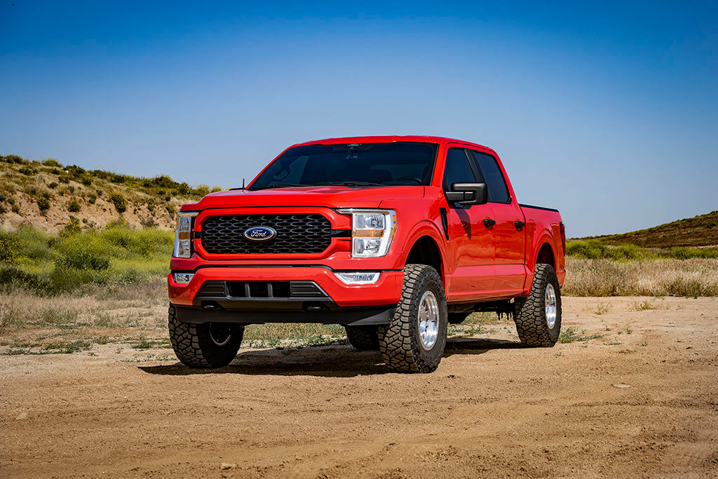 2021-2024 Ford F-150 4WD 3.5-4.5 Inch Lift Stage 3 Suspension System Tubular Icon Vehicle Dynamics