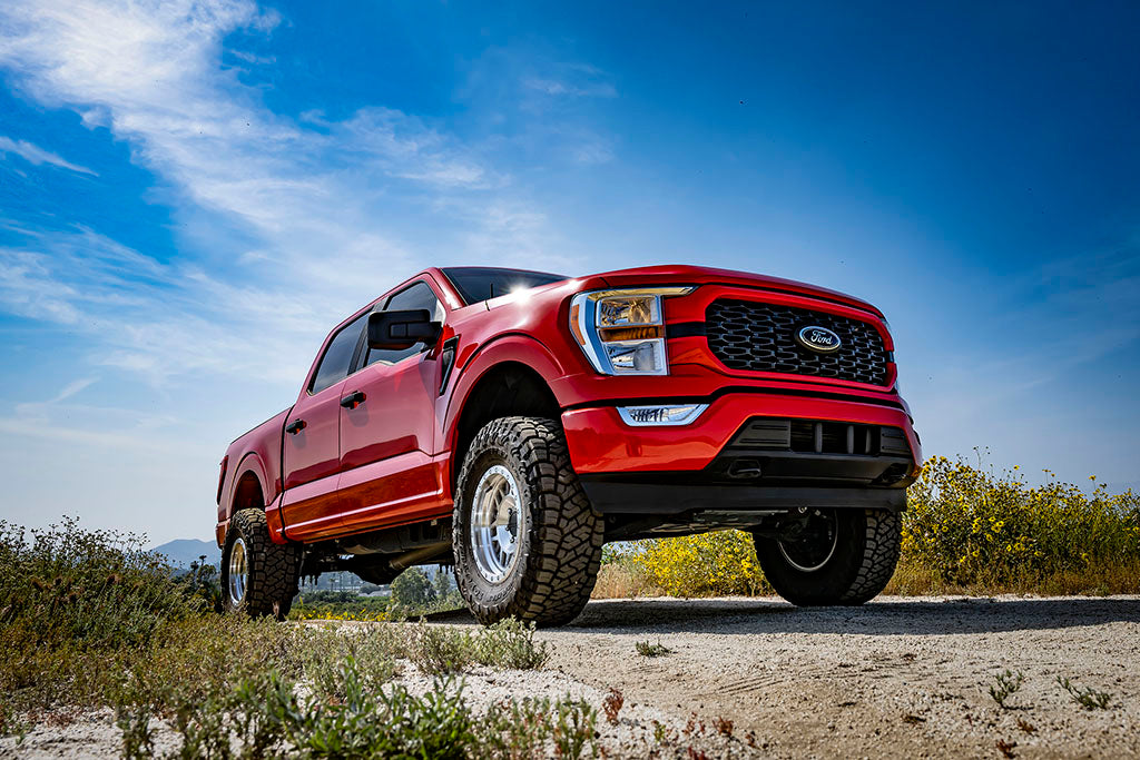 2021-2024 Ford F-150 4WD 3.5-4.5 Inch Lift Stage 3 Suspension System Tubular Icon Vehicle Dynamics