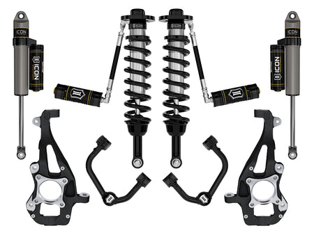 2021-2024 Ford F-150 4WD 3.5-4.5 Inch Lift Stage 3 Suspension System Tubular Icon Vehicle Dynamics