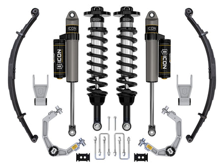 2021-2024 Ford F-150 Tremor 2.5-3 Inch Lift Stage 2 Suspension System Billet W/ Leaf Packs Icon Vehicle Dynamics