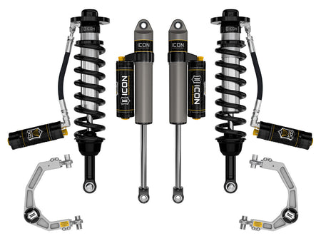 2021-2024 Ford F-150 Tremor 2.5-3 Inch Lift Stage 4 Suspension System Billet CDCV Icon Vehicle Dynamics