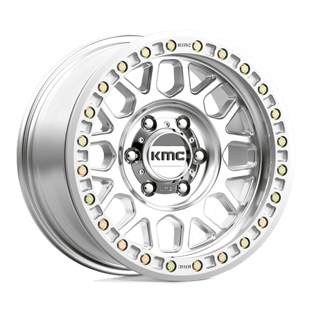 KMC Grenade Desert Beadlock 17x8.5 Machined wheel