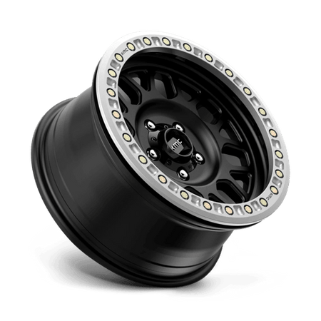 KMC Grenade Desert Beadlock 20x9 Satin Black wheel