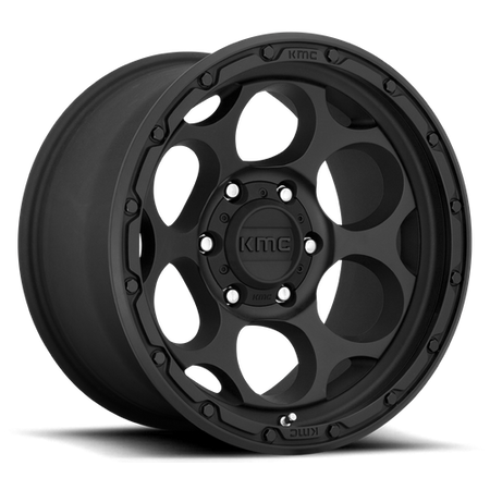 KMC Dirty Harry 20x9 Textured Black wheel