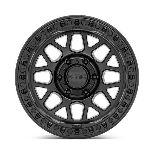 KMC Grs 18x8.5 Satin Black wheel