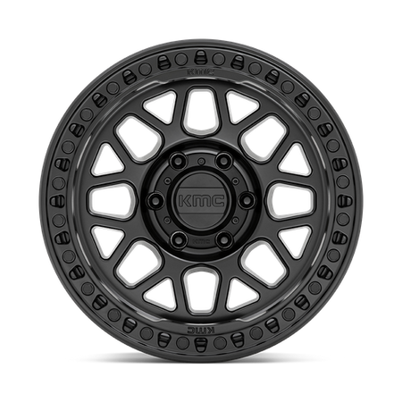 KMC Grs 17x9 Satin Black wheel