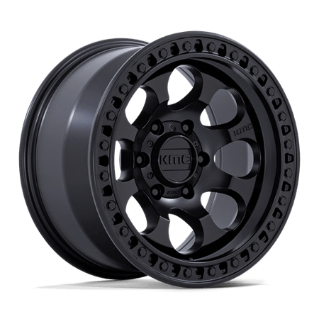 KMC Riot Sbl 17x8.5 Satin Black wheel