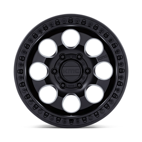 KMC Riot Sbl 17x8.5 Satin Black wheel
