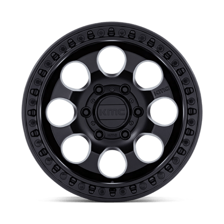 KMC Riot Sbl 17x8.5 Satin Black wheel