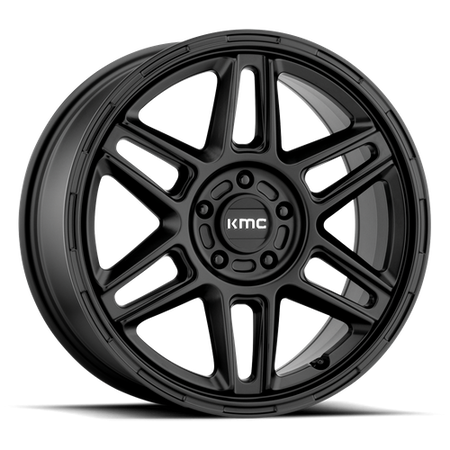 KMC Nomad 17x8 Satin Black wheel