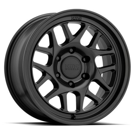 KMC Bully Ol 17x8.5 Satin Black wheel