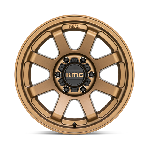 KMC Trail 17x9 Matte Bronze wheel