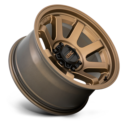 KMC Trail 17x9 Matte Bronze wheel