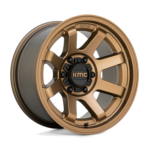 KMC Trail 17x9 Matte Bronze wheel