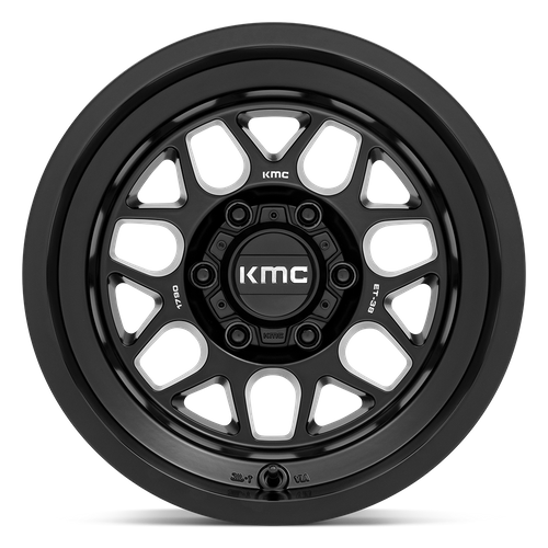 KMC Terra 18x8.5 Satin Black wheel