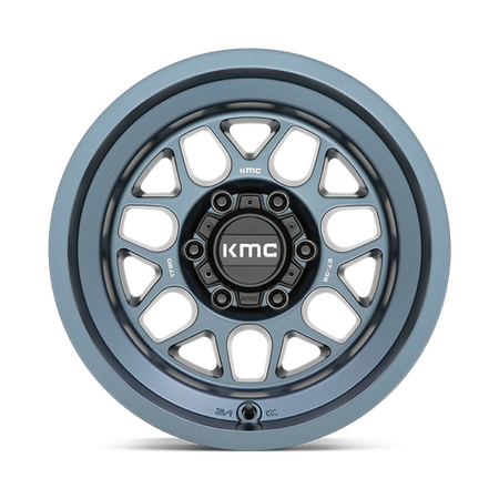 KMC Terra 17x8.5 Metallic Blue wheel