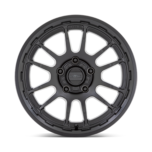 KMC Wrath 20x9 Satin Black wheel