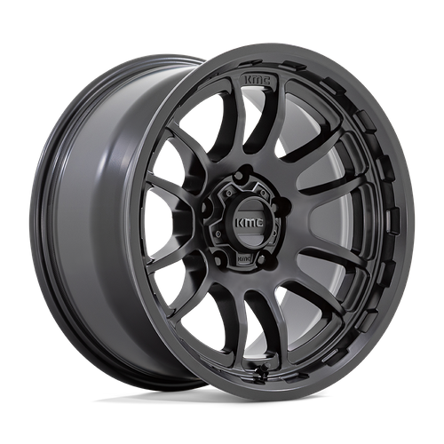 KMC Wrath 20x9 Satin Black wheel