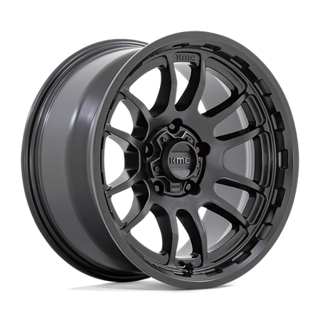 KMC Wrath 20x9 Satin Black wheel