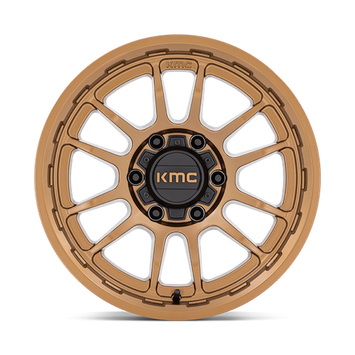 KMC Wrath 17x8.5 Matte Bronze wheel