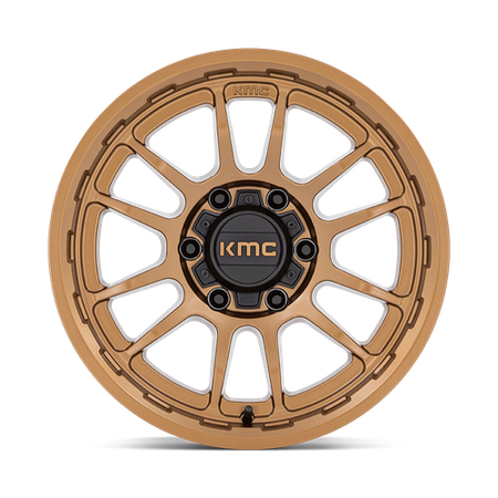 KMC Wrath 17x8.5 Matte Bronze wheel