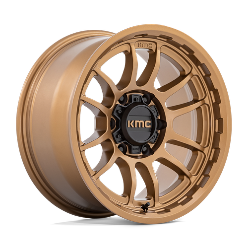 KMC Wrath 17x8.5 Matte Bronze wheel