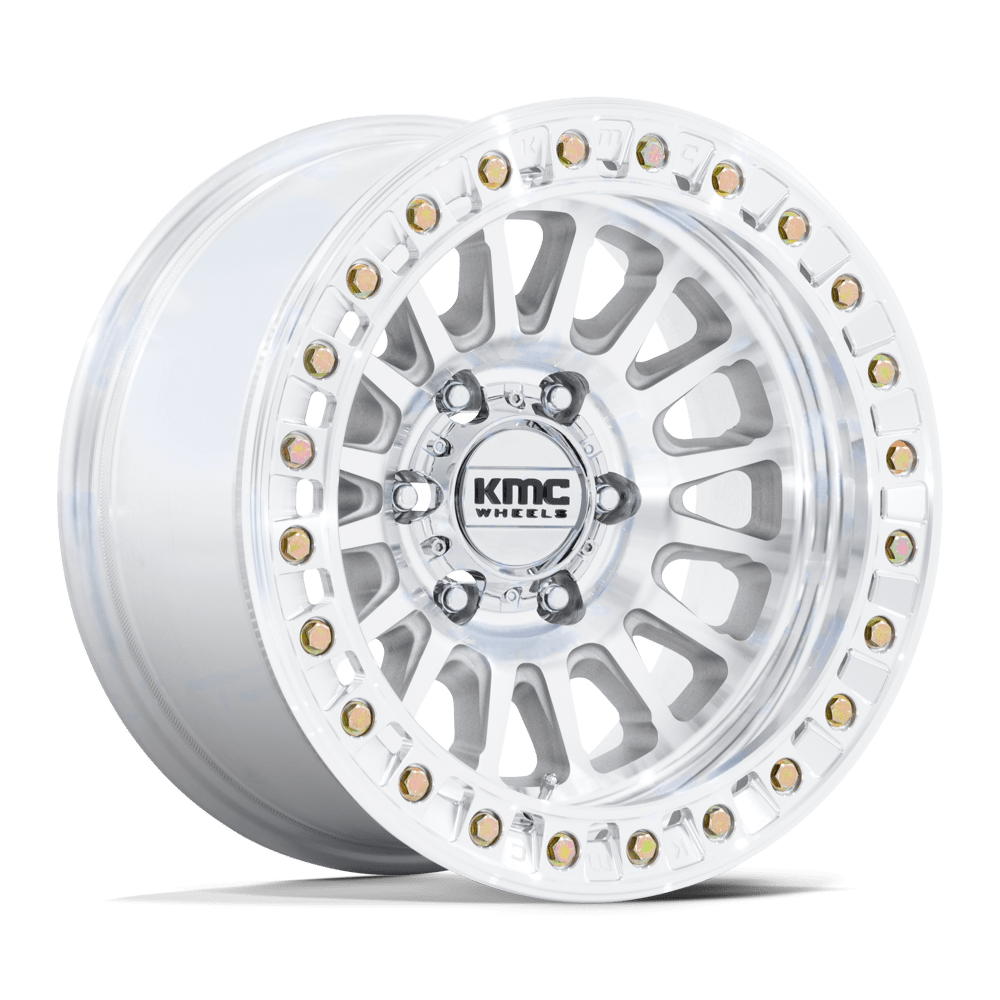 KMC Impact Beadlock 17x9 Machined wheel