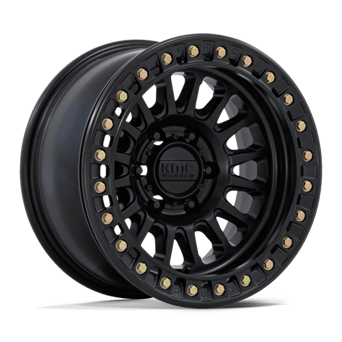 KMC Impact Beadlock 17x9 Matte Black wheel