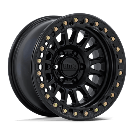 KMC Impact Beadlock 17x9 Matte Black wheel