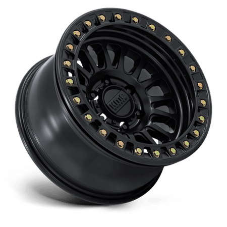 KMC Impact Beadlock 17x9 Matte Black wheel