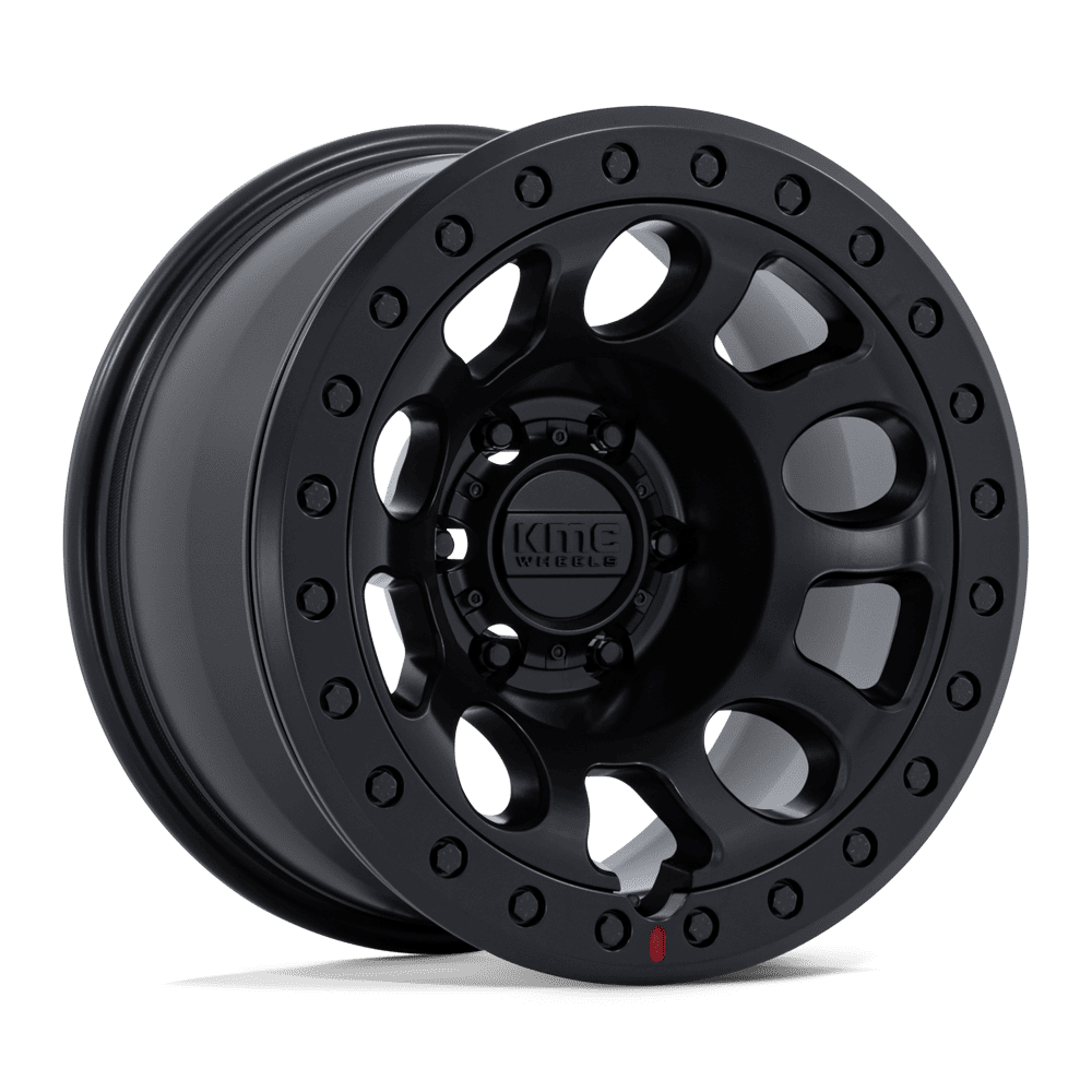 KMC E25 Beadlock 17x9 Blackout wheel