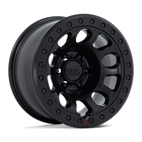 KMC E25 Beadlock 17x9 Blackout wheel