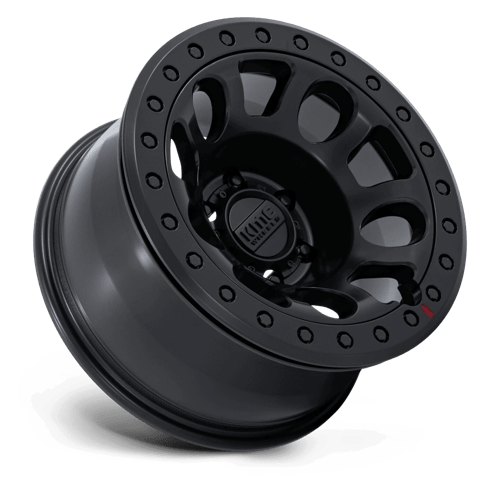 KMC E25 Beadlock 17x9 Blackout wheel