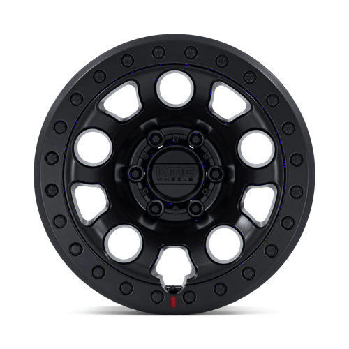 KMC E25 Beadlock 17x9 Blackout wheel