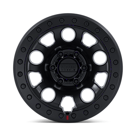 KMC E25 Beadlock 17x9 Blackout wheel