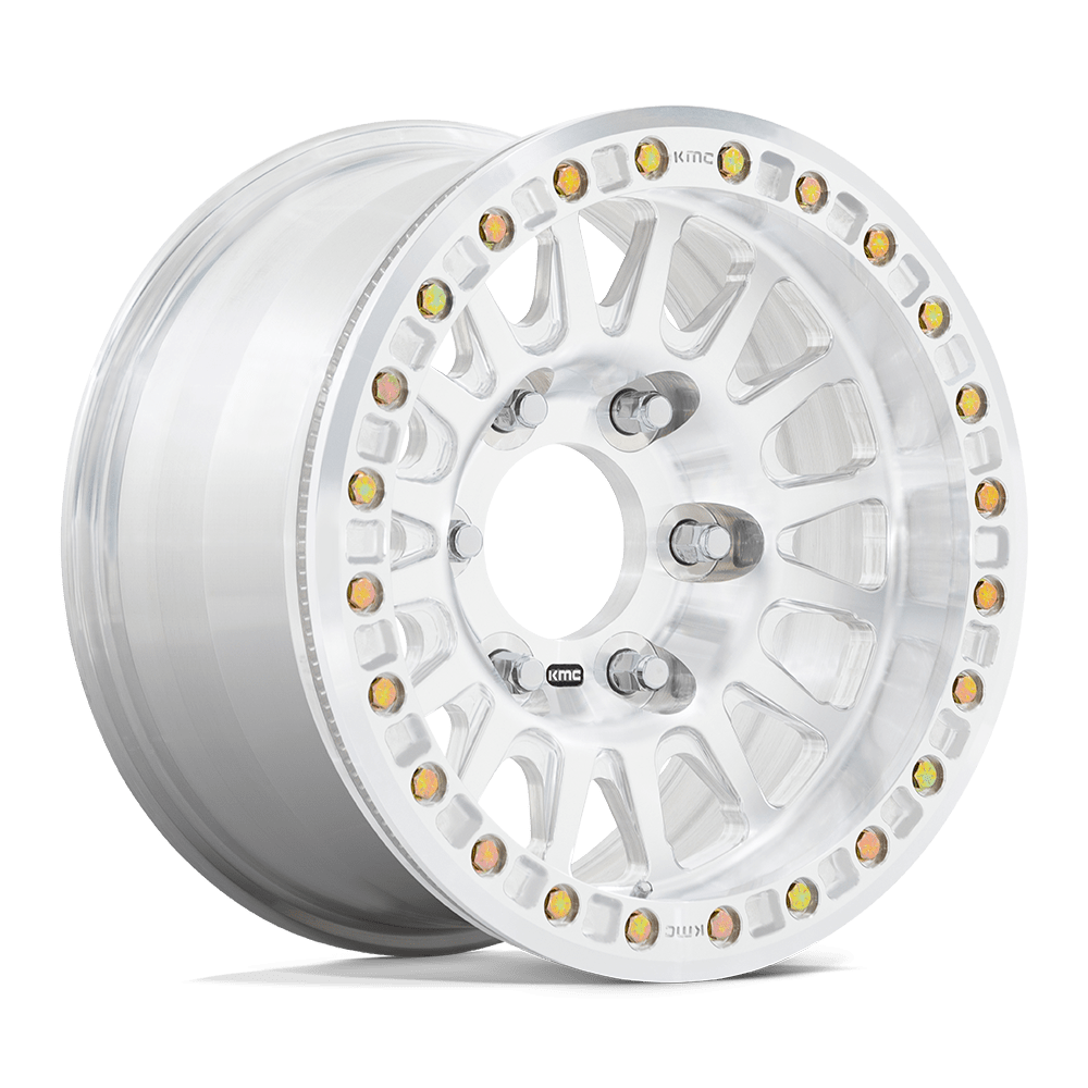 KMC Impact Forged Beadlock 17x9 Raw Machined wheel