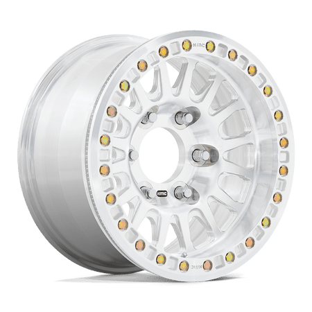 KMC Impact Forged Beadlock 17x9 Raw Machined wheel