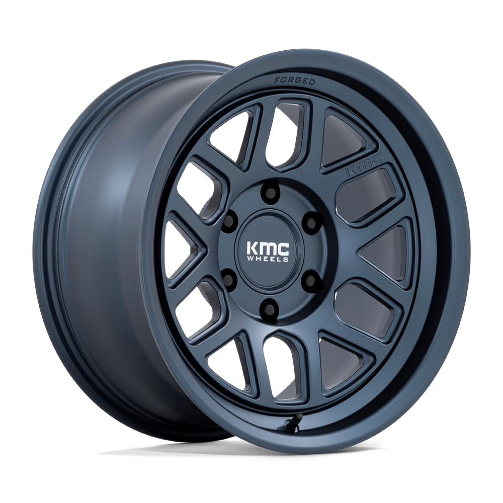 KMC Mesa Forged Monoblock 17x8.5 Metallic Blue wheel